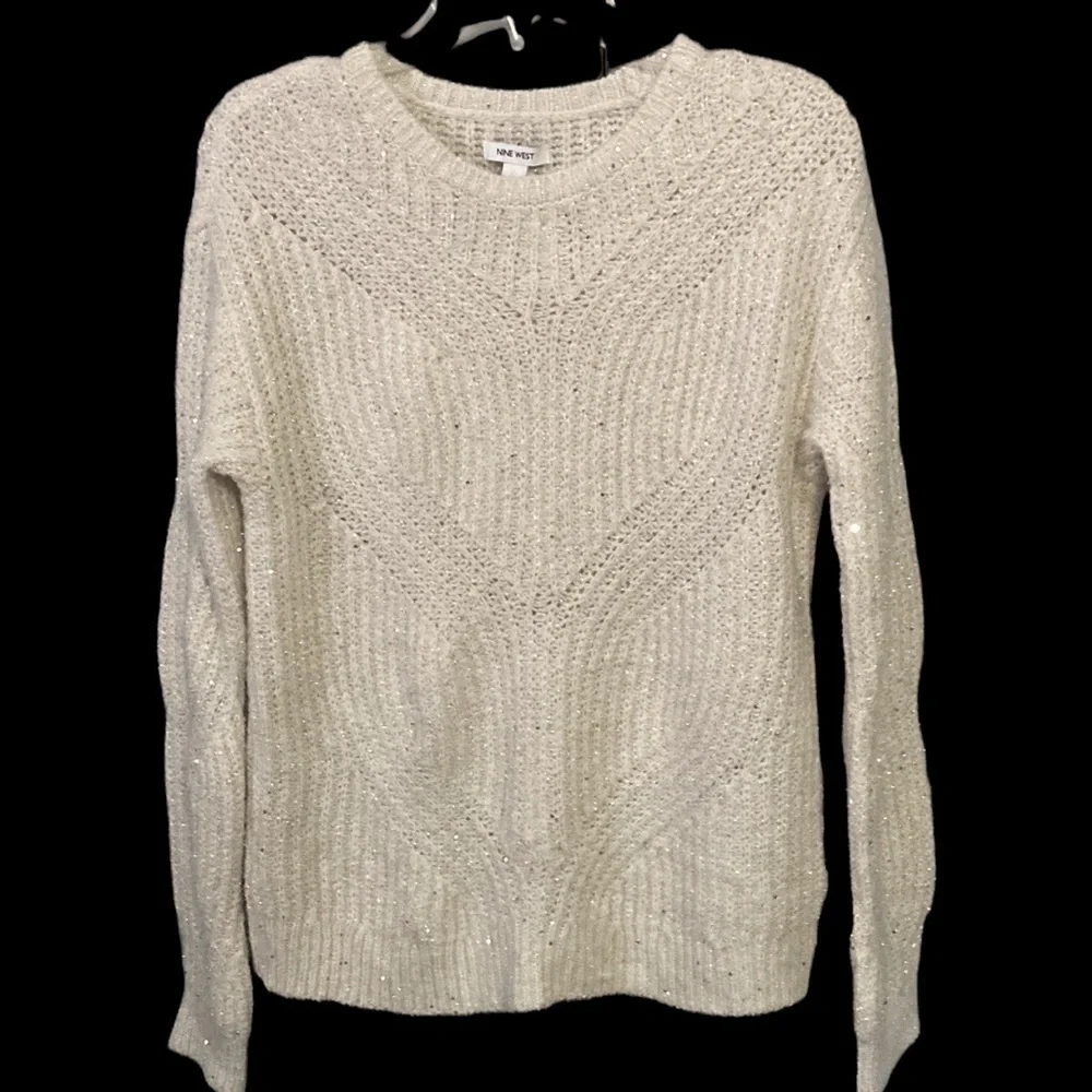 Nine West sparkle sweater
